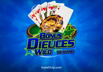 Hình ảnh Bonus Deuces Wild 10 Hand tại kubet3vip